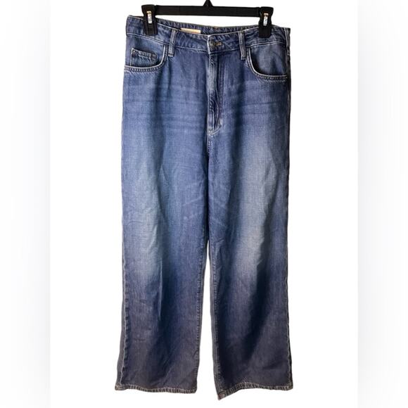 Anthropologie Pilcro High Rise Wide Leg Jeans Size 28